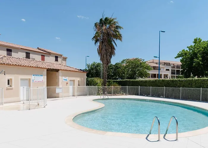 Apartamento T3 Climatisé à Narbonne-plage, Piscine, Proche Mer, 4 Couchages, Animaux Acceptés - Fr-1-409-2 *