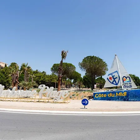 Apartman T3 Climatise A Narbonne-plage, Piscine, Proche Mer, 4 Couchages, Animaux Acceptes - Fr-1-409-2 *