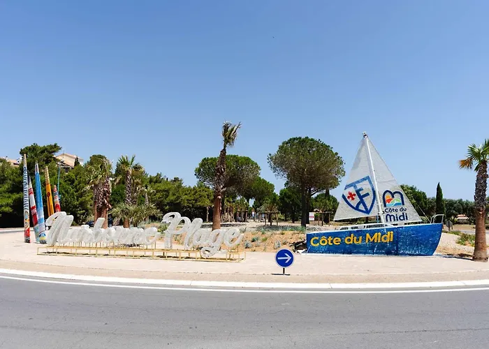 Διαμέρισμα T3 Climatise A Narbonne-plage, Piscine, Proche Mer, 4 Couchages, Animaux Acceptes - Fr-1-409-2 *